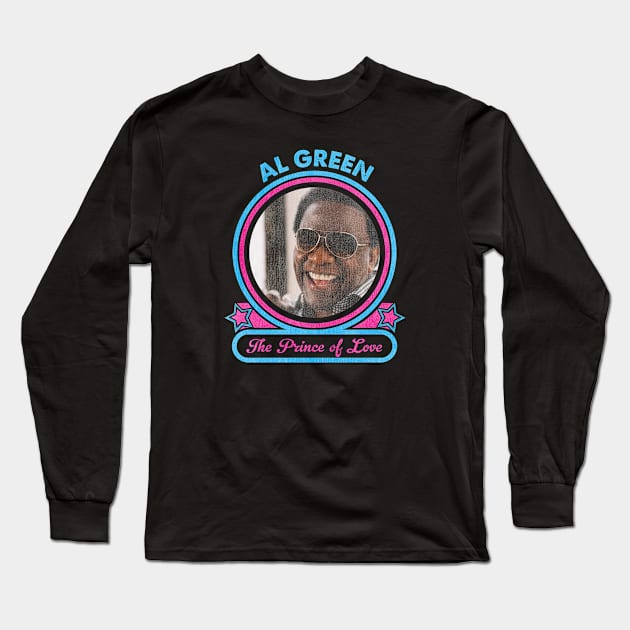 Al Green The Prince Of Love Long Sleeve T-Shirt by Rebus28